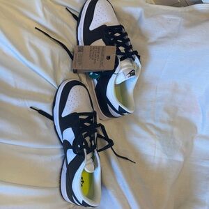 Nike Panda Black and White Sneakers